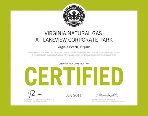 Image of Certification for New Construction